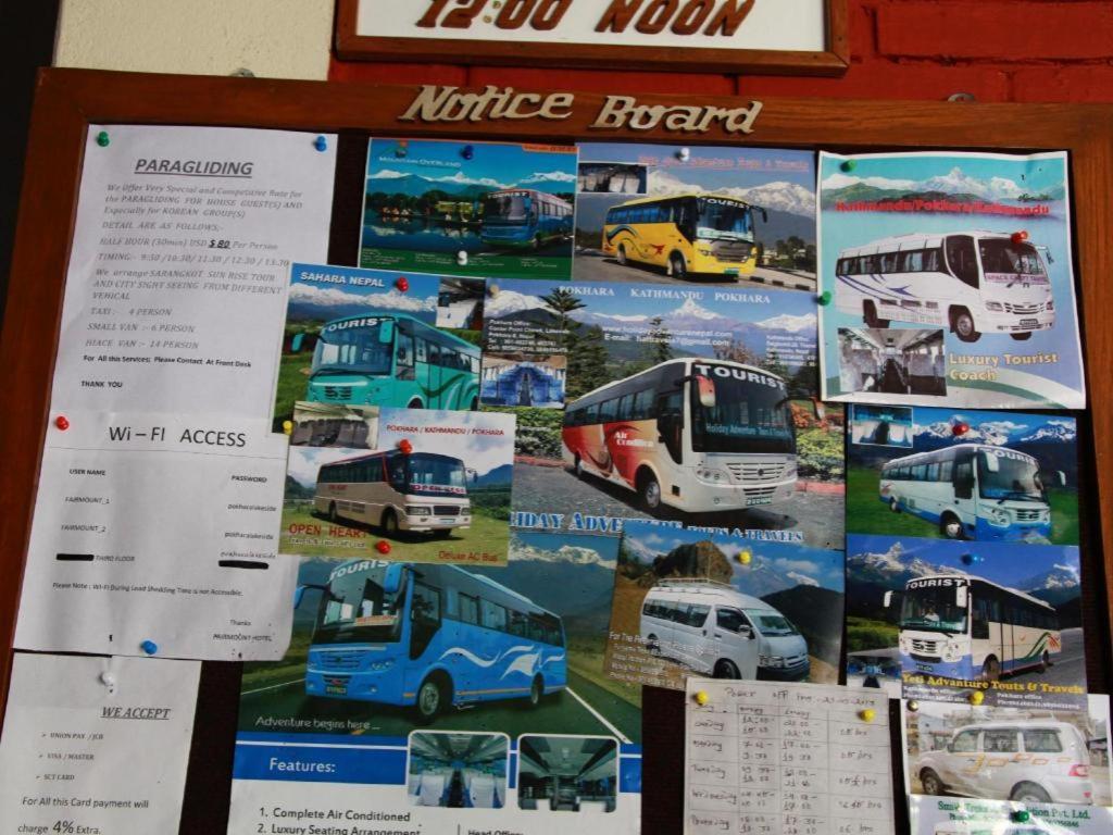 Fairmount Hotel Pokhara Esterno foto